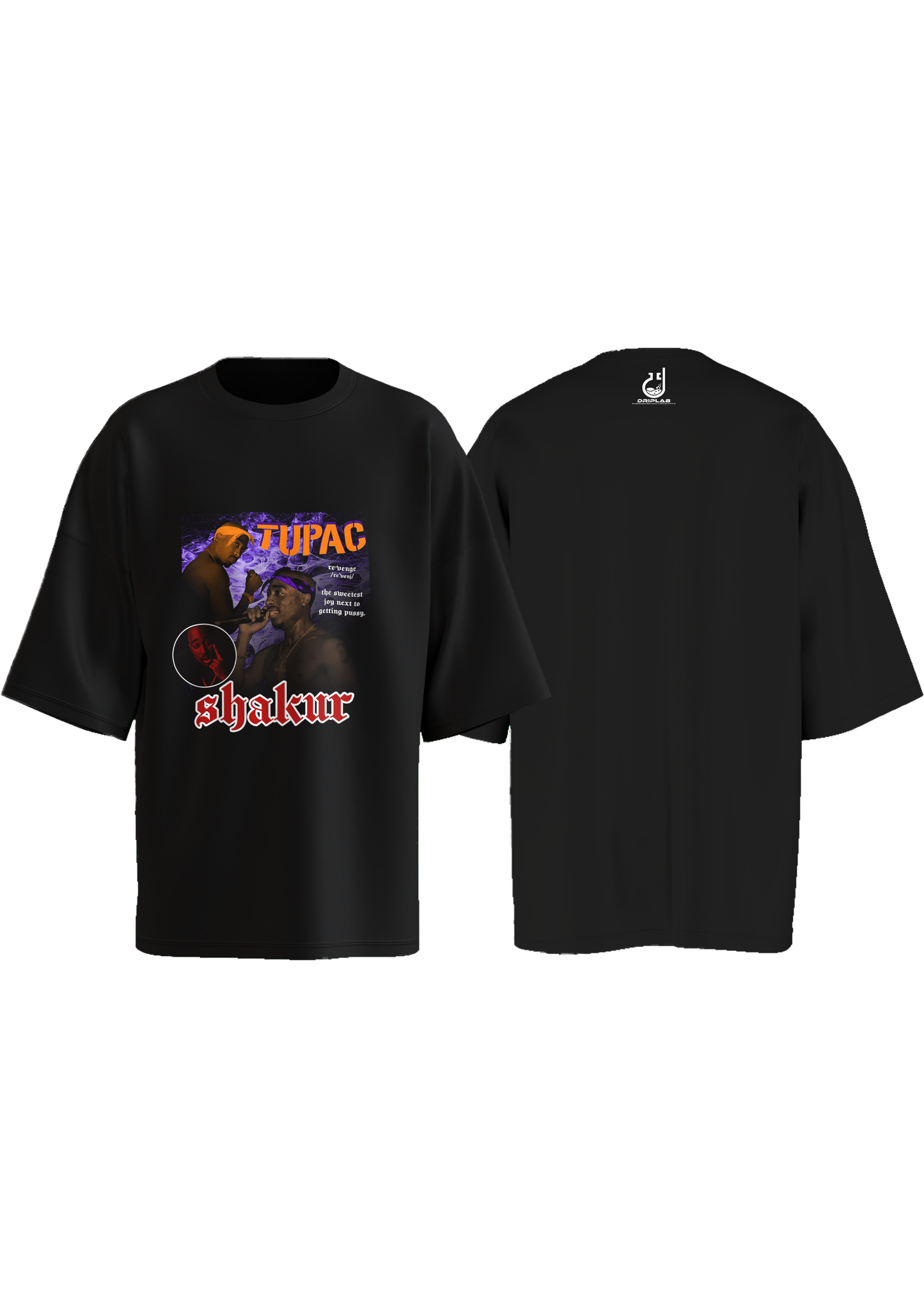 2pac Shakur Oversized T-shirt