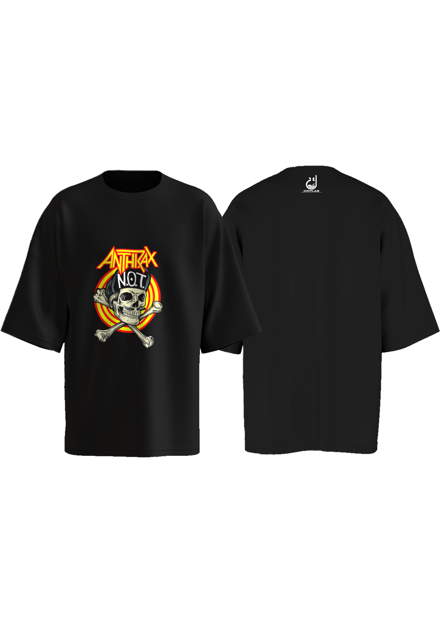 Anthrax NOT Oversized T-shirt