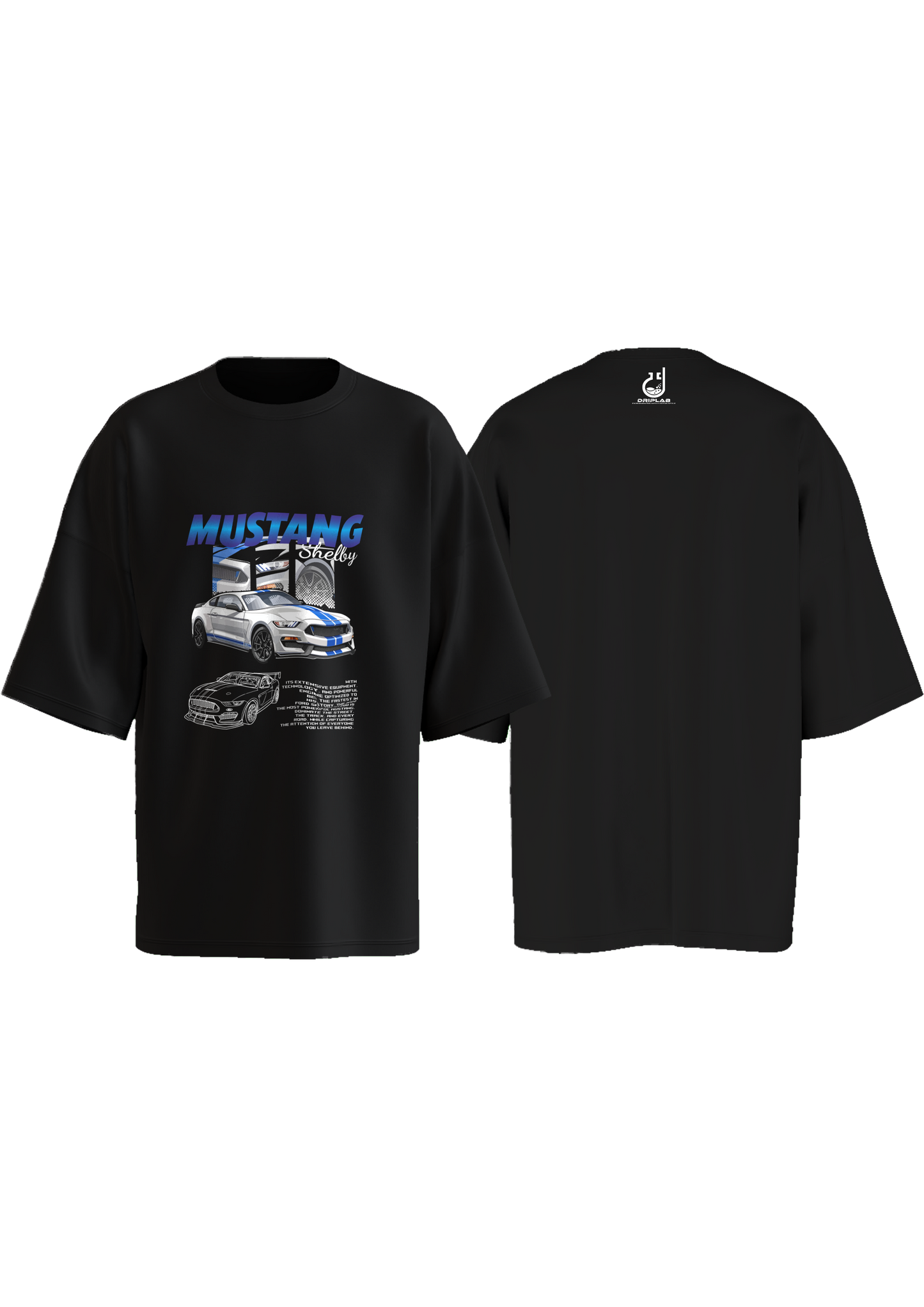 Ford Mustang Shelby GT500 2022 Oversized T-shirt