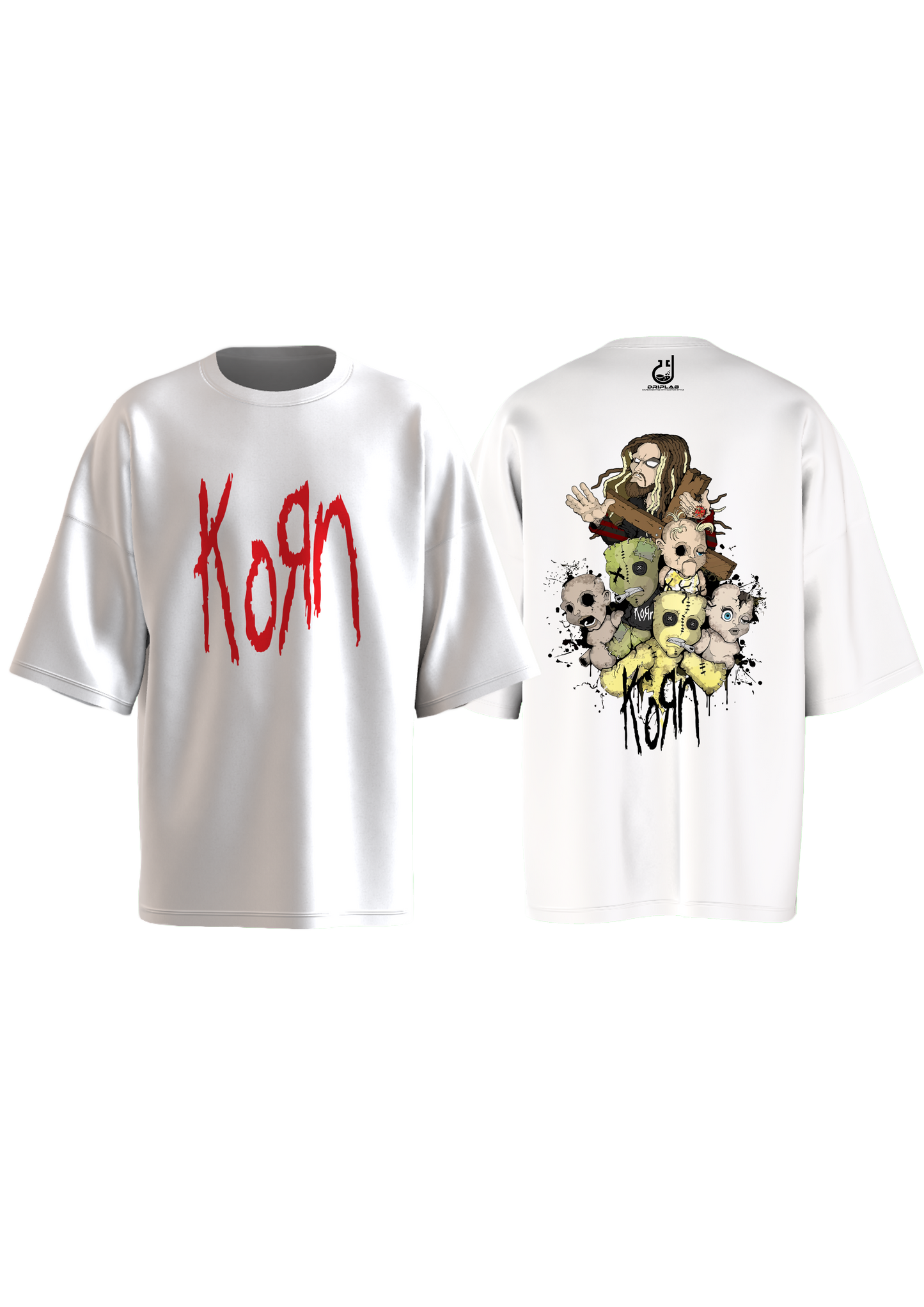 Korn Art Oversized T-shirt