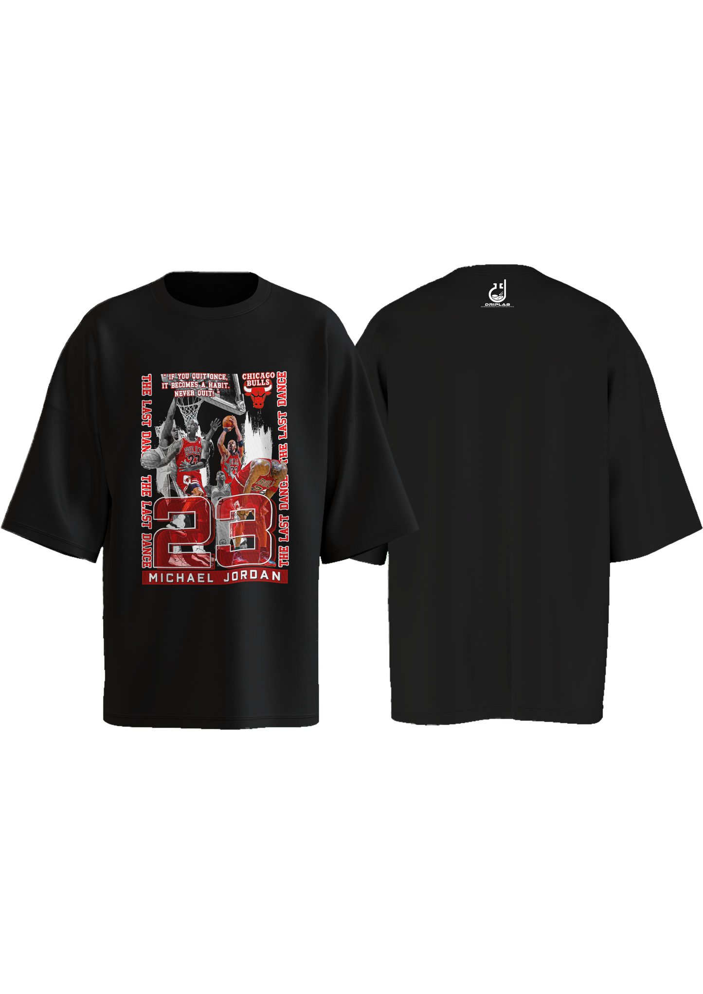 Micheal Jordan Chicago Bulls Oversized T-shirt