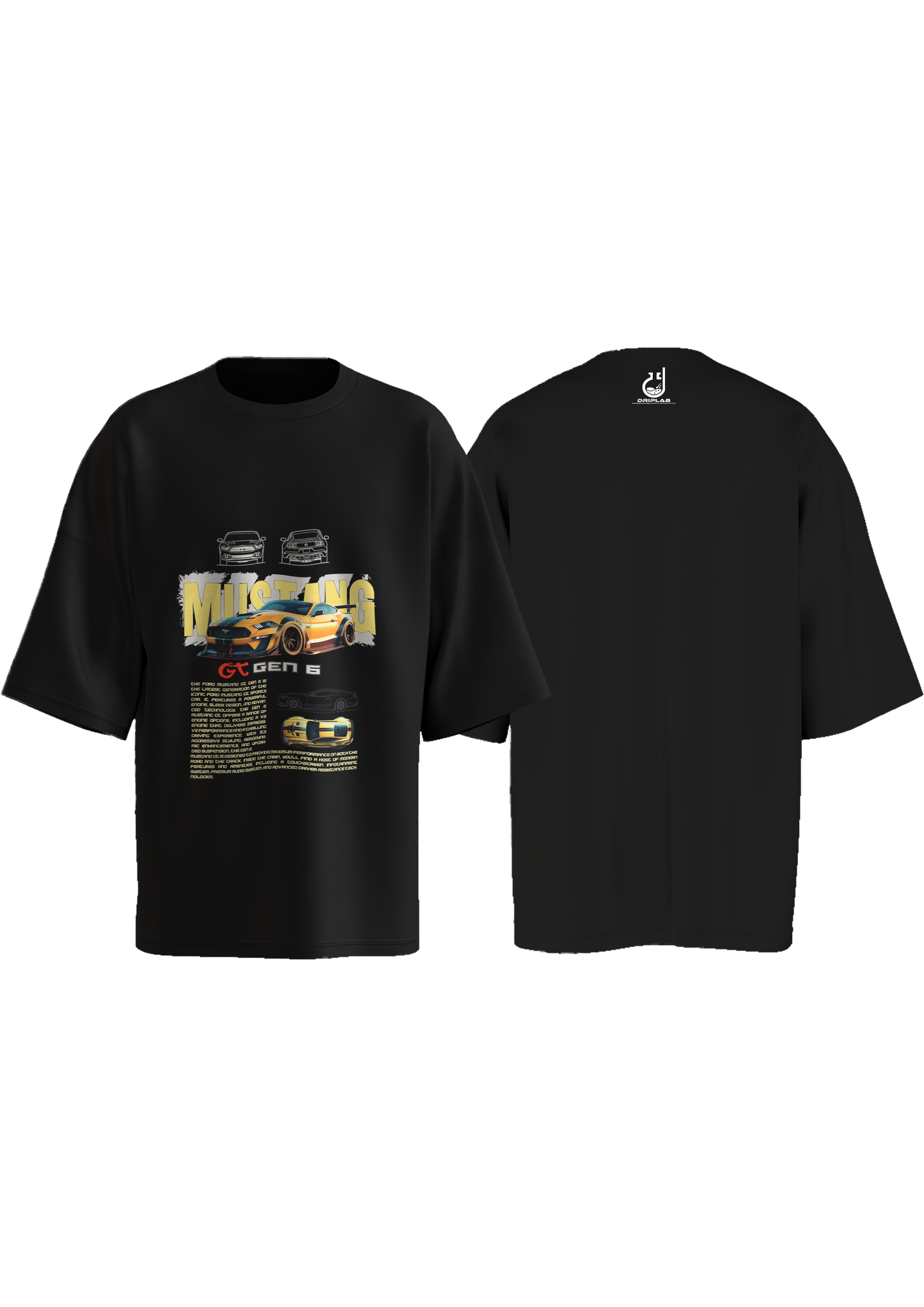 Mustang GT Gen 6 Oversized T-shirt