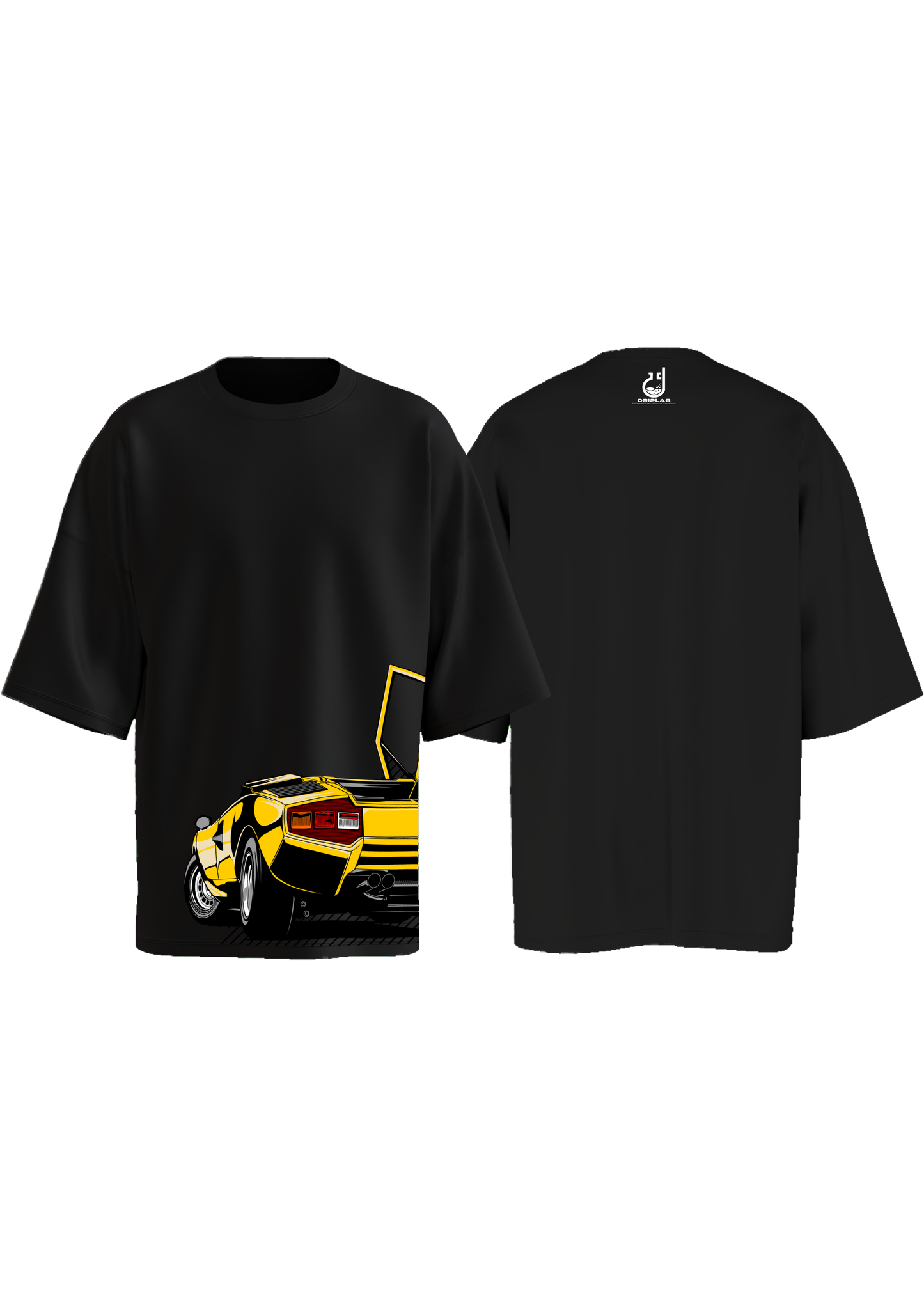 Retro Raging Bull – Countach Spirit Oversized T-shirt
