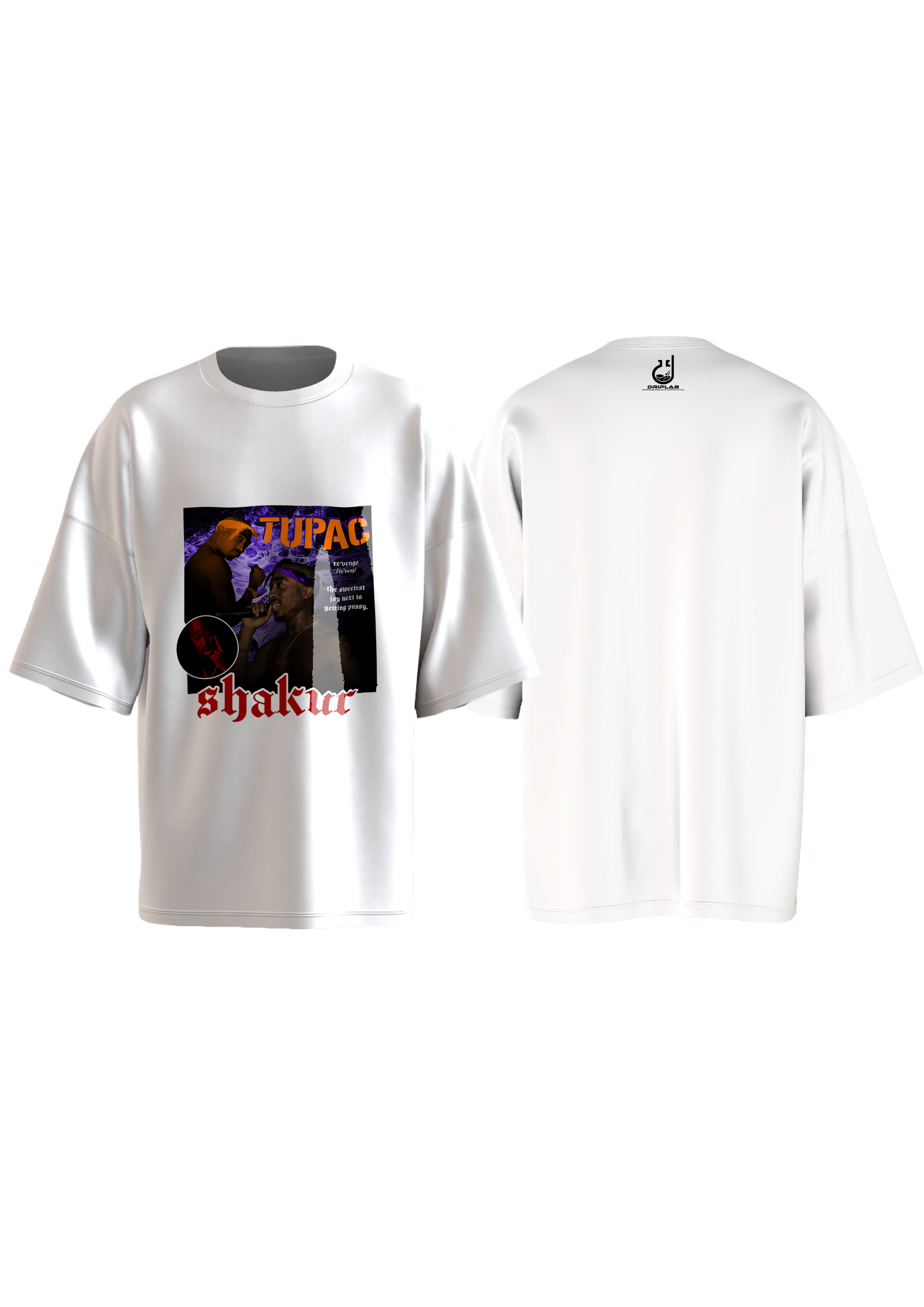 2pac Shakur Oversized T-shirt