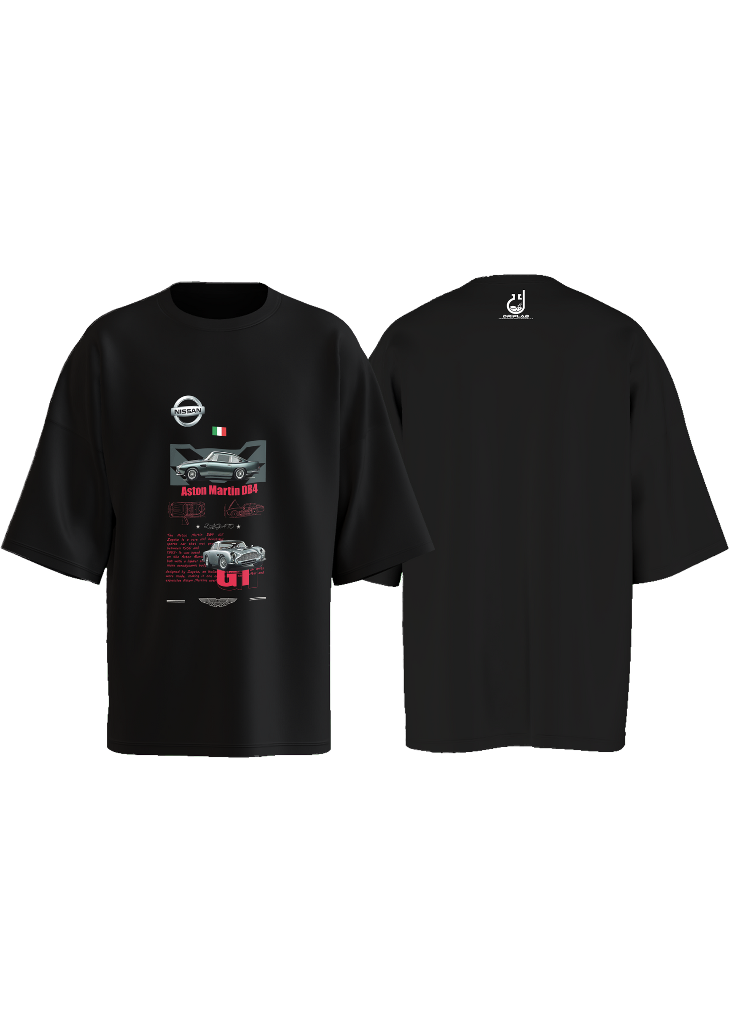 Aston Marin DB4 GT Oversized T-shirt