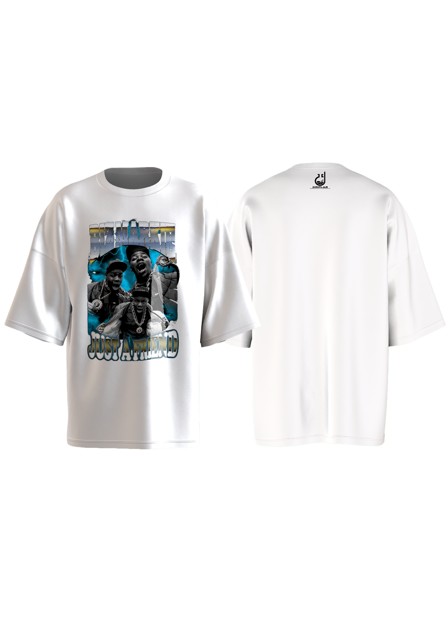 Biz Markie Just a Friend Oversized T-shirt