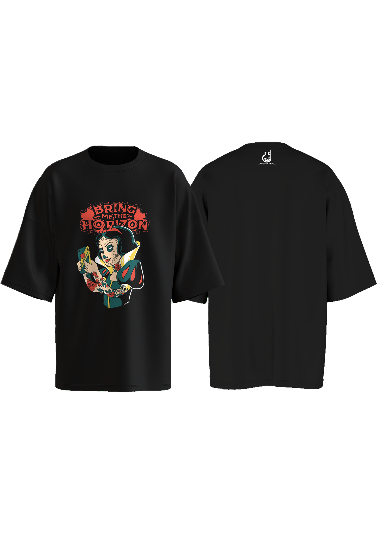 Bring Me The Horizon Snow White Oversized T-shirt