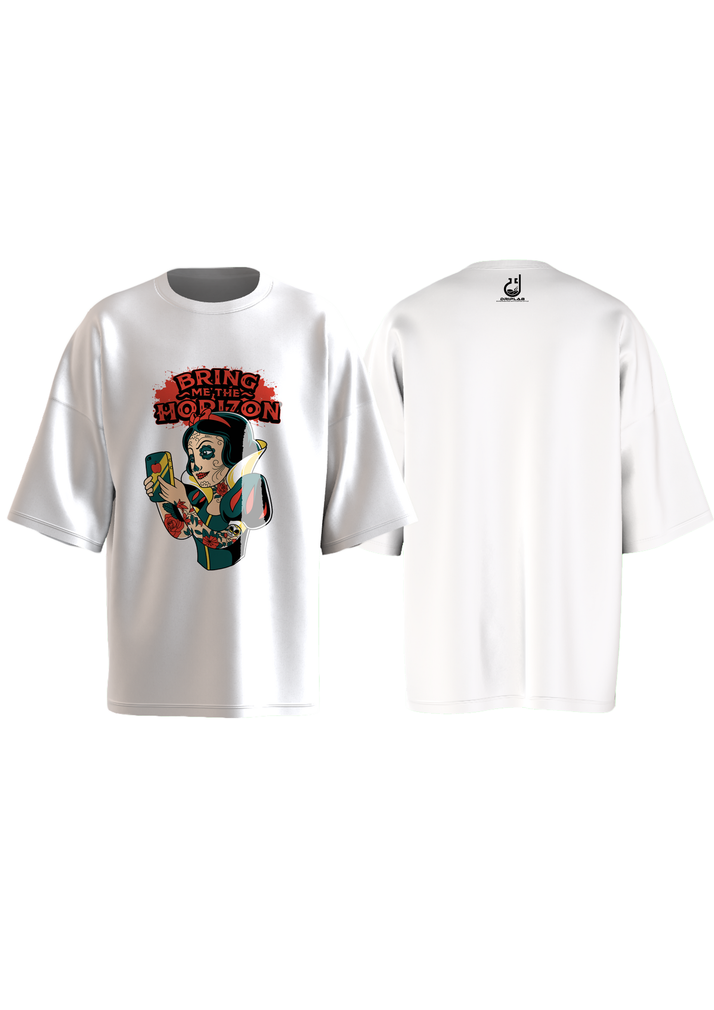 Bring Me The Horizon Snow White Oversized T-shirt