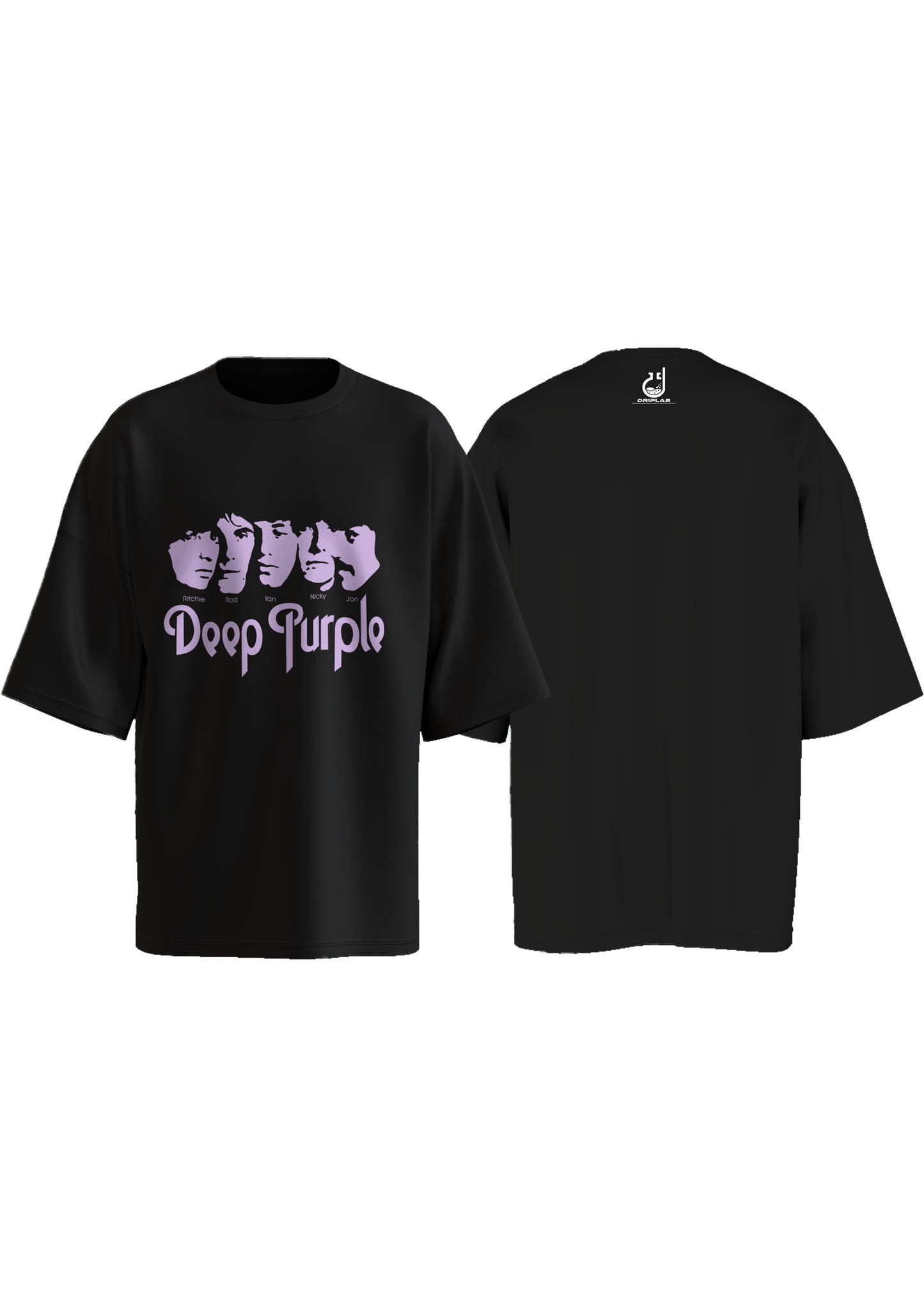Deep Purple Oversized T-shirt
