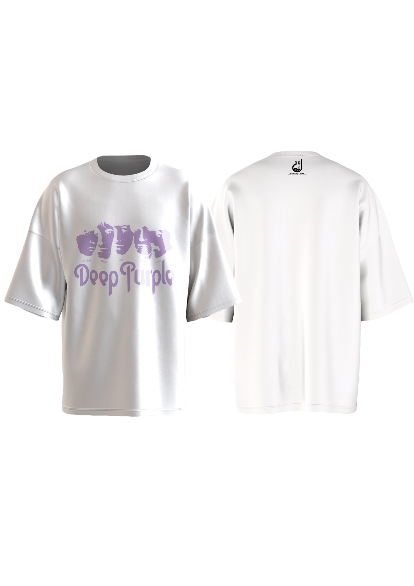 Deep Purple Oversized T-shirt