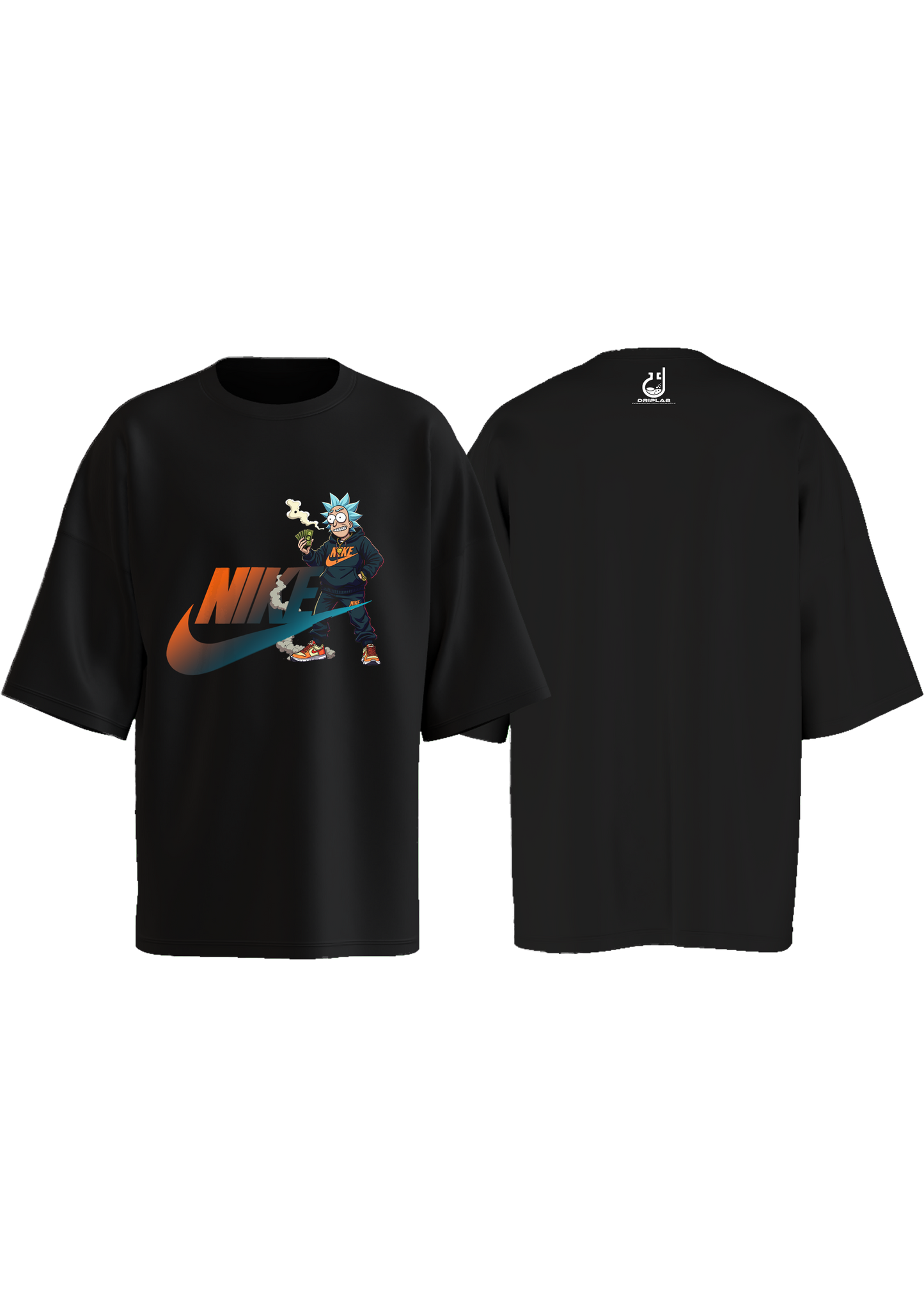 Dimension Rick Drip Oversized T-shirt