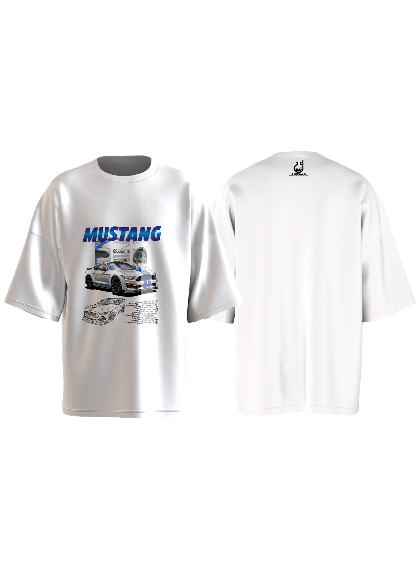 Ford Mustang Shelby GT500 2022 Oversized T-shirt