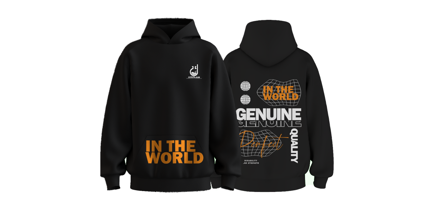 Genuine Quality in the World Hoodie