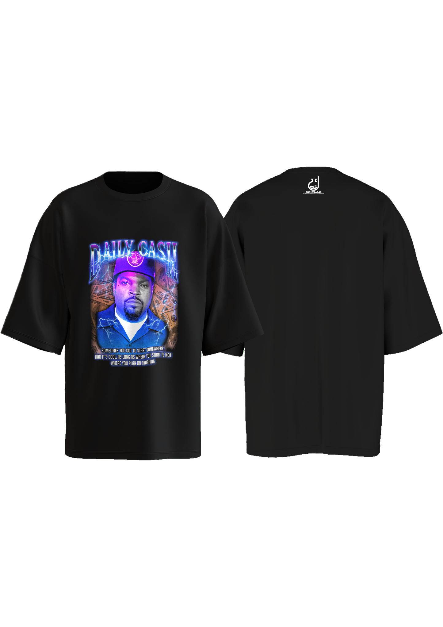Ice Cube Daily Cash Oversized T-shirt