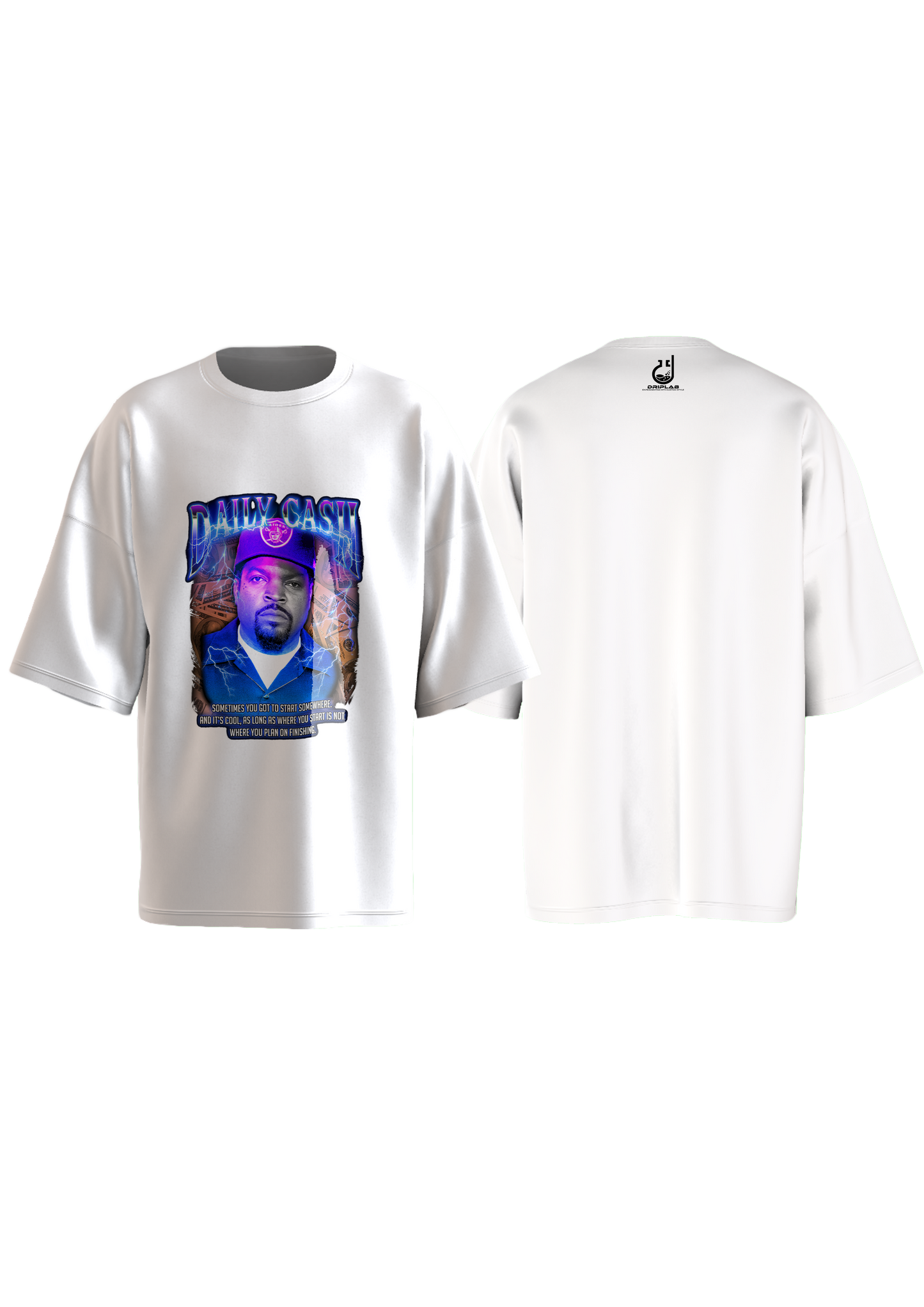 Ice Cube Daily Cash Oversized T-shirt