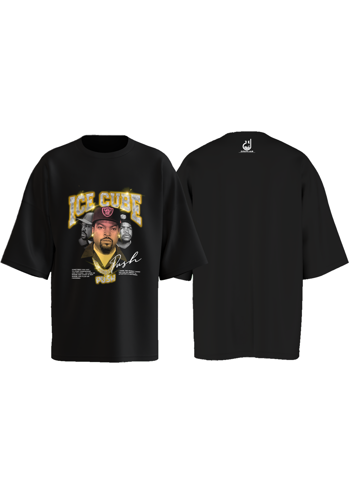 Ice Cube Push Oversized T-shirt
