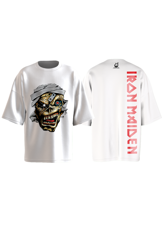 Iron Maiden Eddie Skull Oversized T-shirt