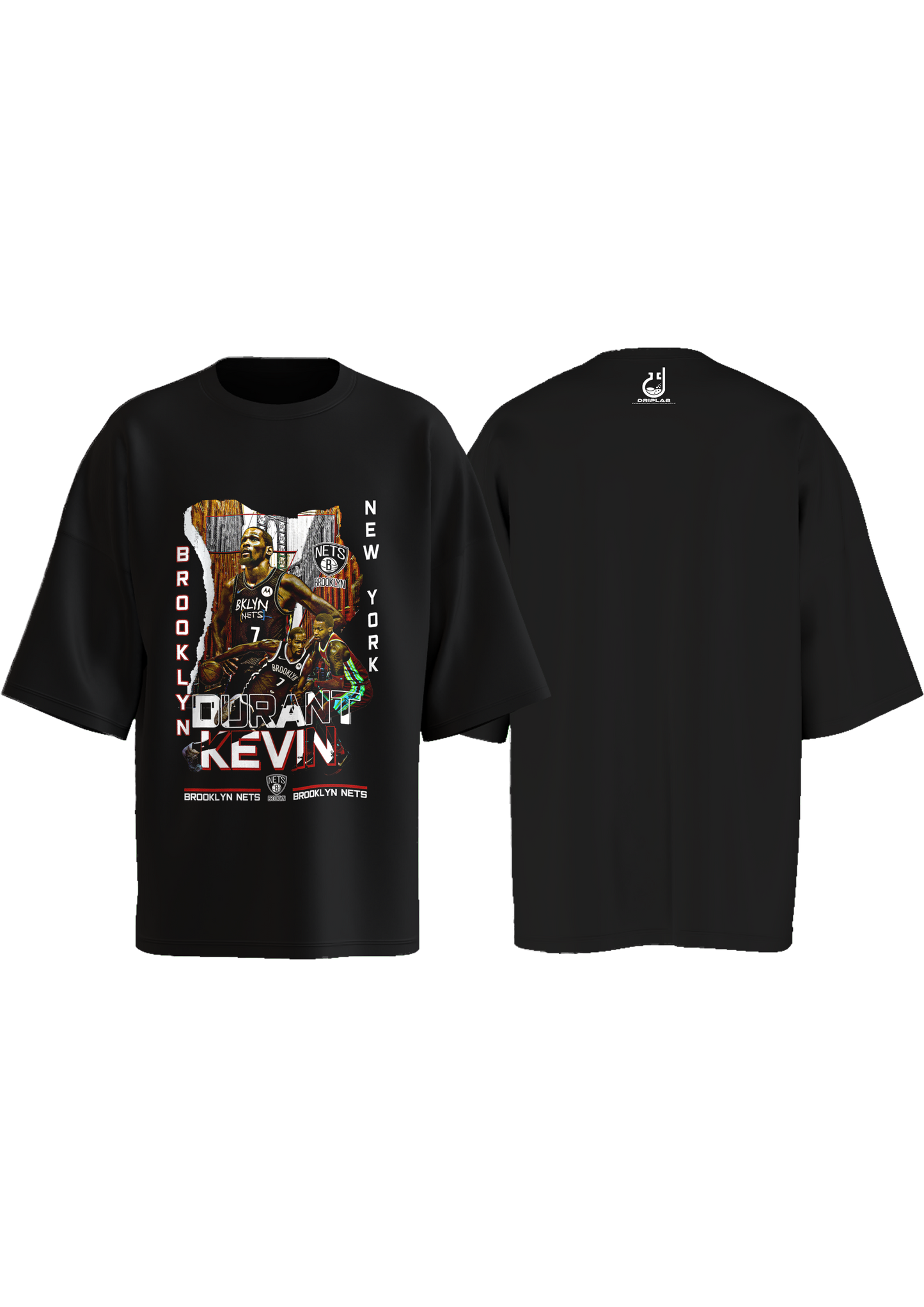 Kevin Durrant Brooklyn nets Oversized T-shirt