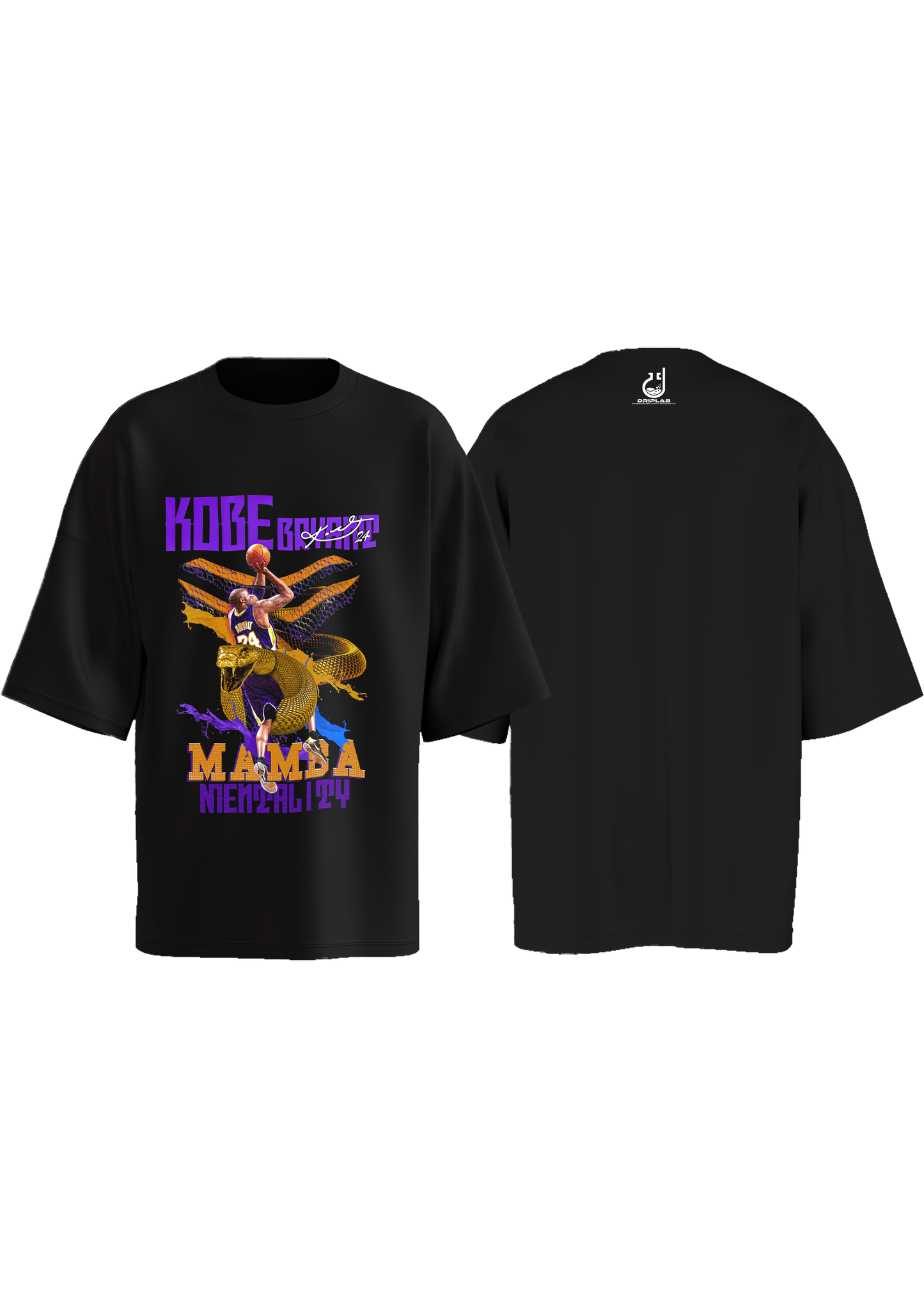 Kobe Bryant Mamba Mentality Oversized T-shirt