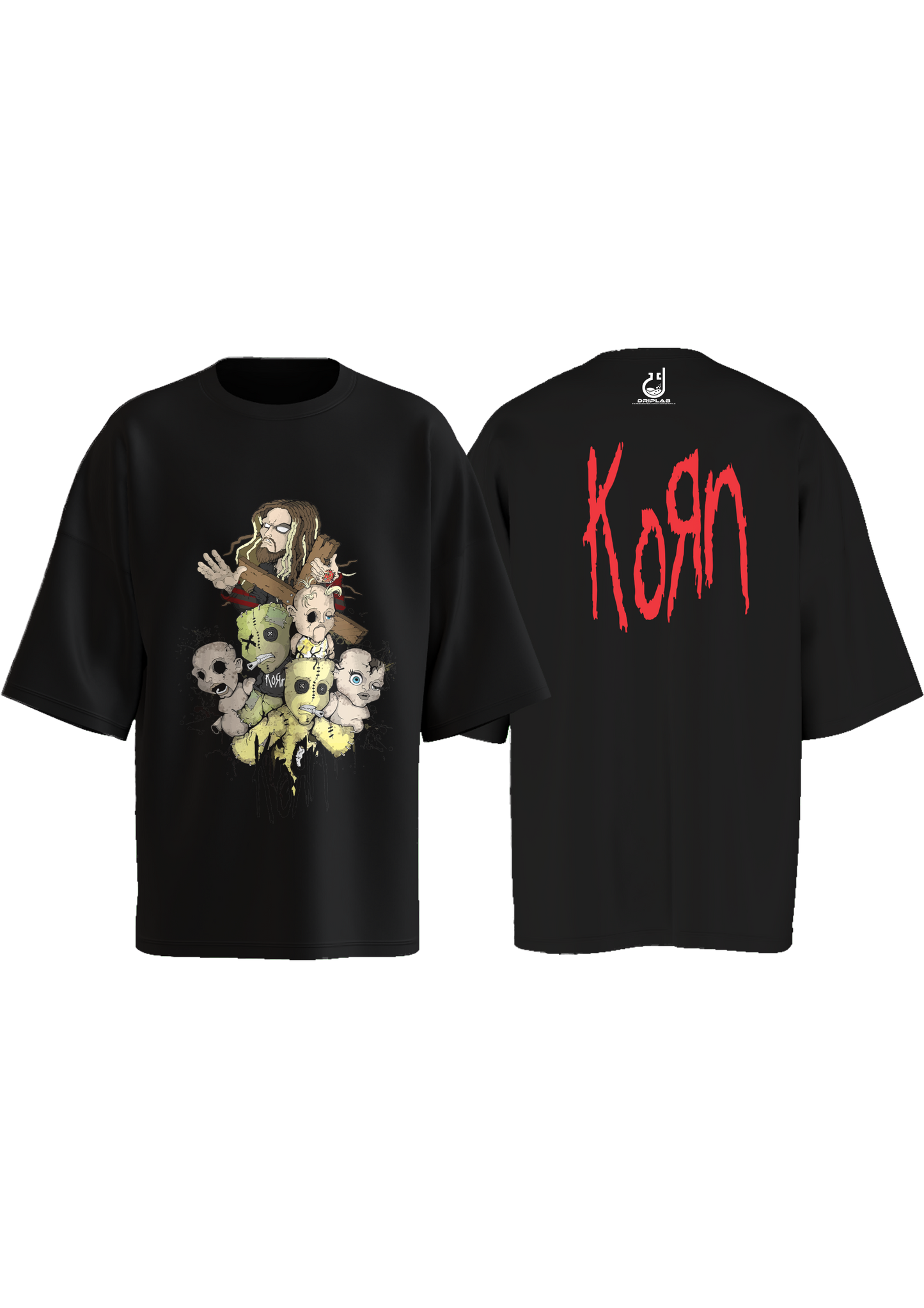 Korn Art Oversized T-shirt