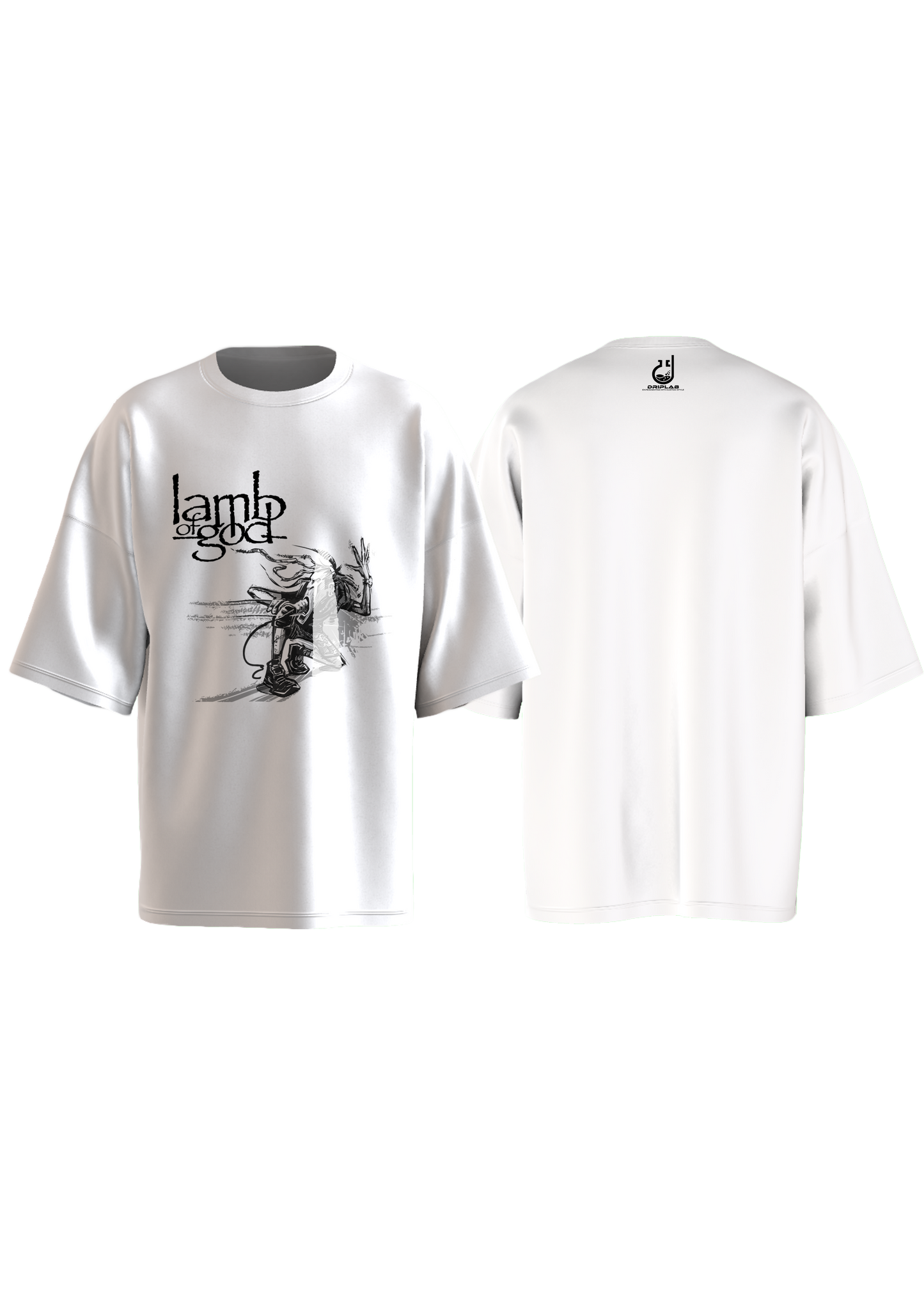 Lamb Of God Oversized T-shirt