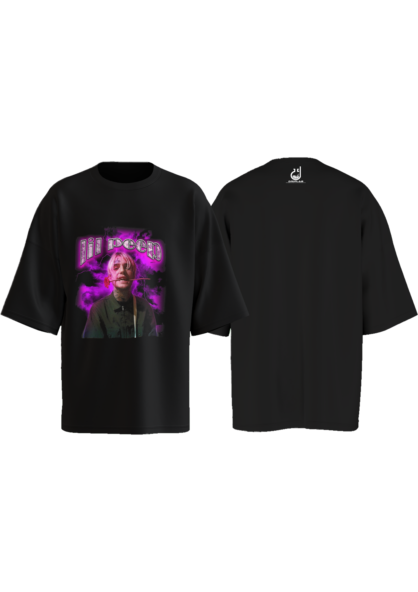 Lil Peep Rose Oversized T-shirt