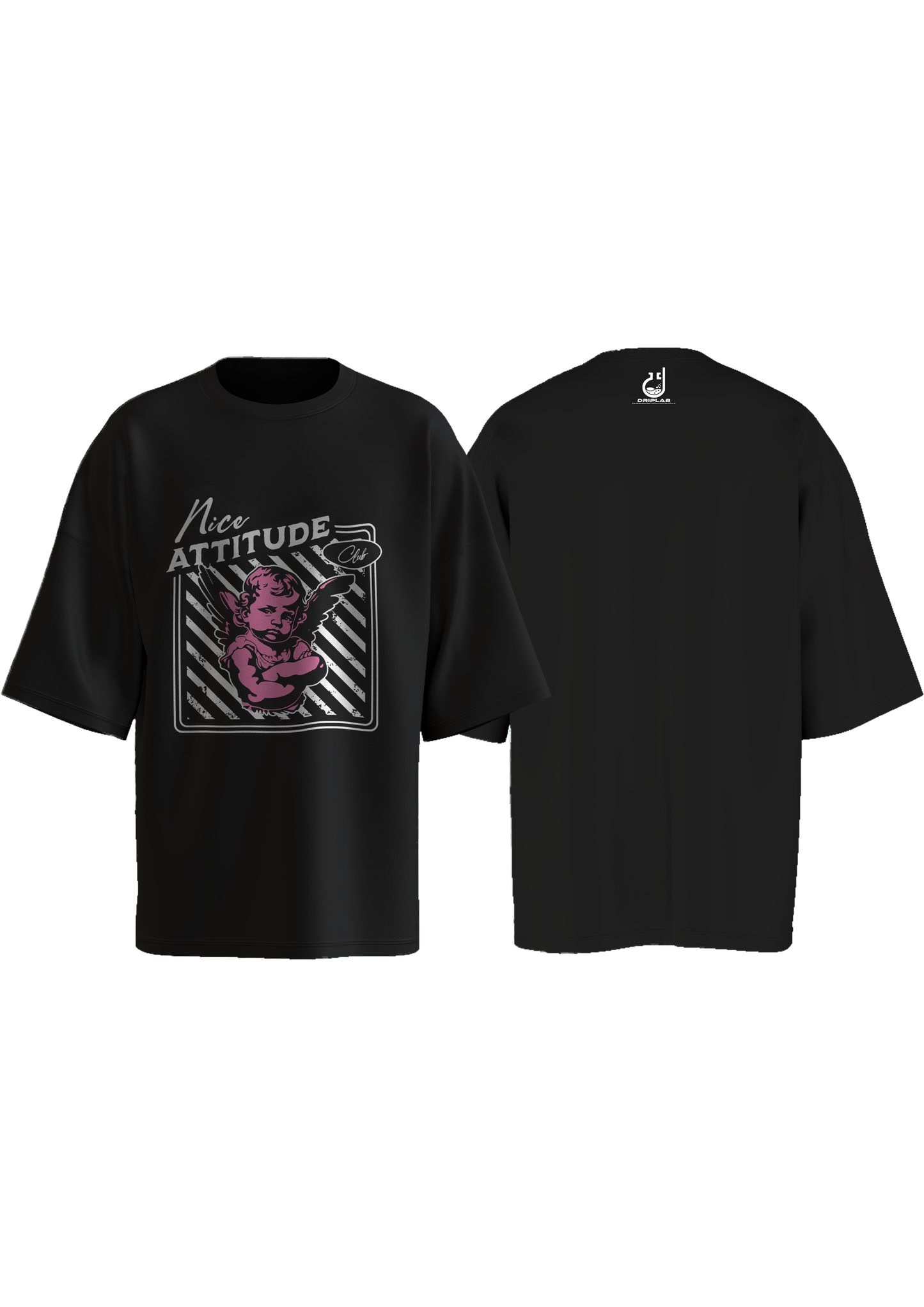 Nice Attitude Club Oversized T-shirt