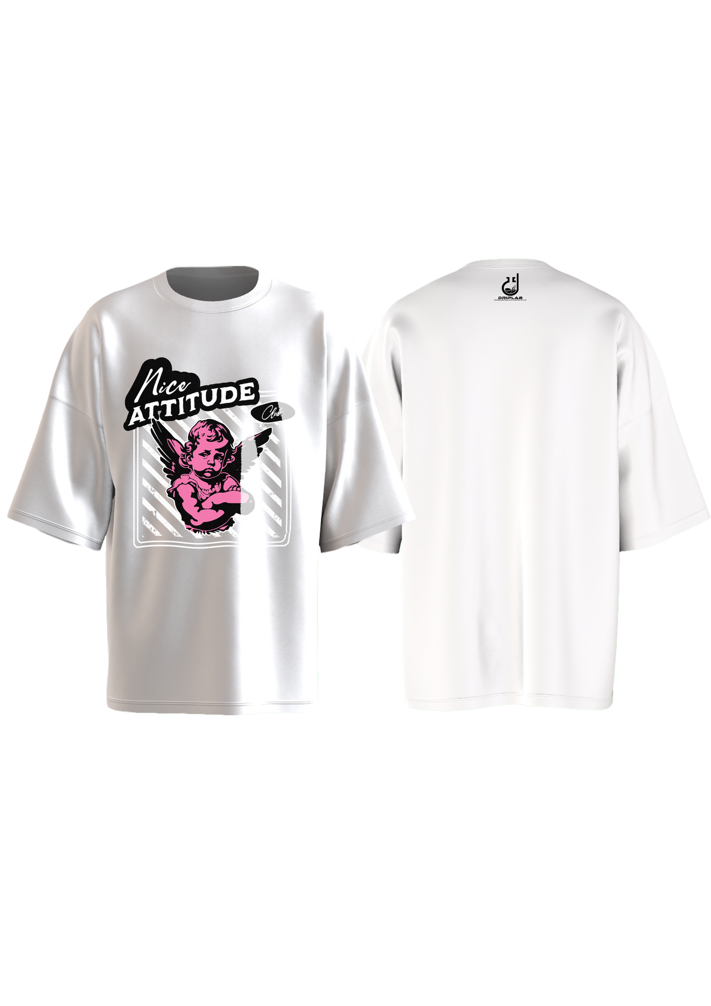 Nice Attitude Club Oversized T-shirt