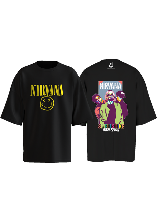 Nirvana Smells like teen spirit Oversized T-shirt