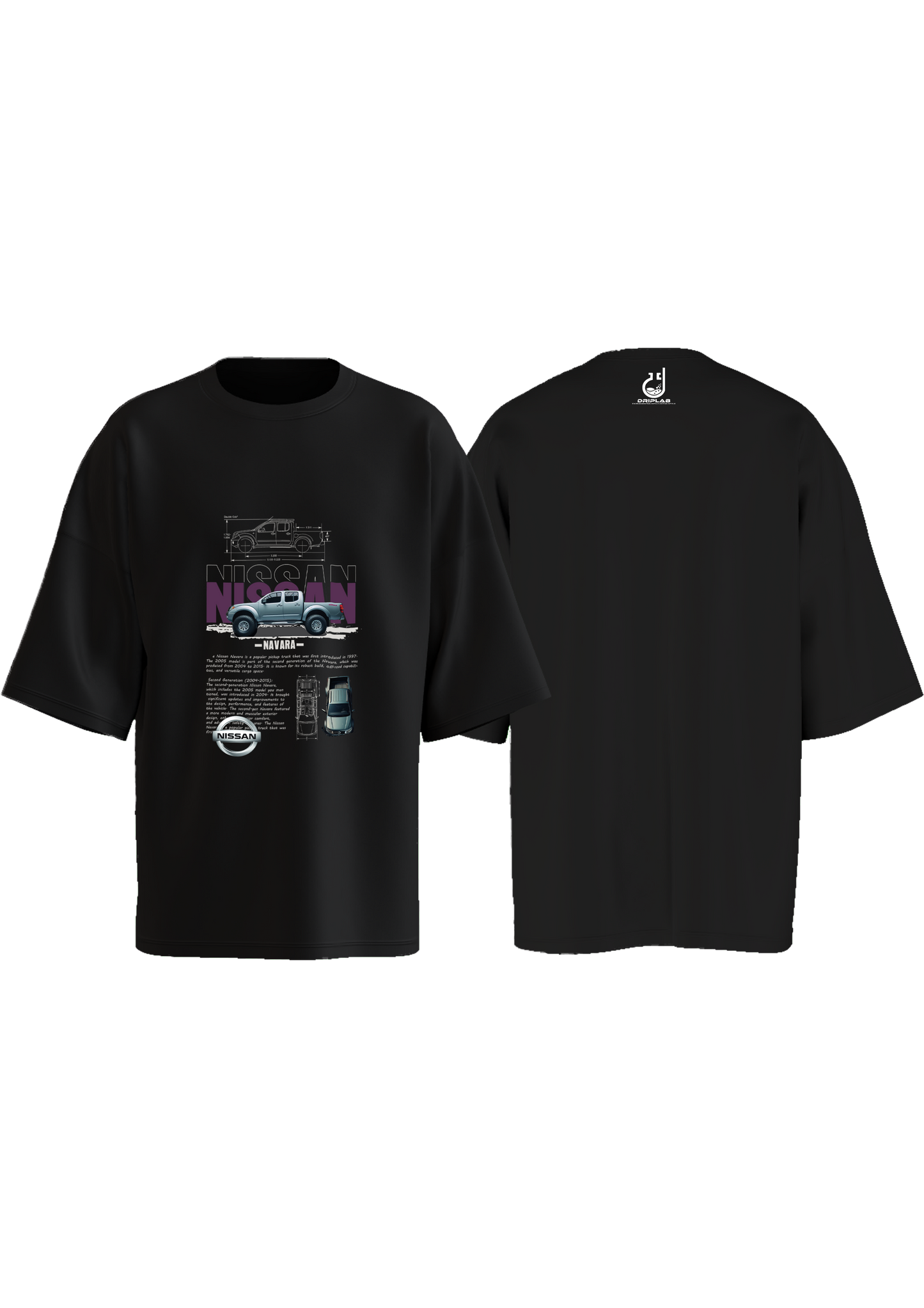 Nissan Navara D40 – Built for the Bold Oversized T-shirt