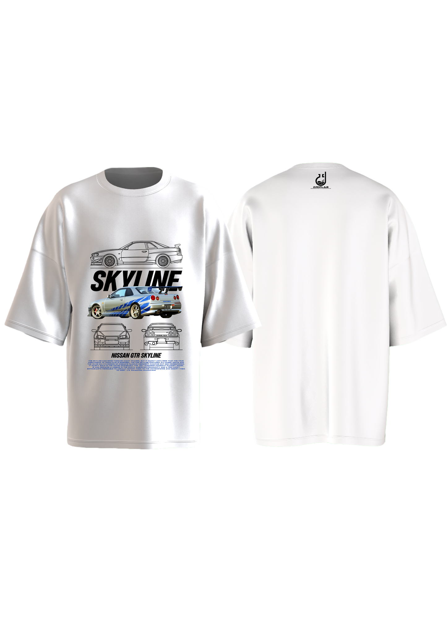 Nissan Skyline GTR Oversized T-shirt