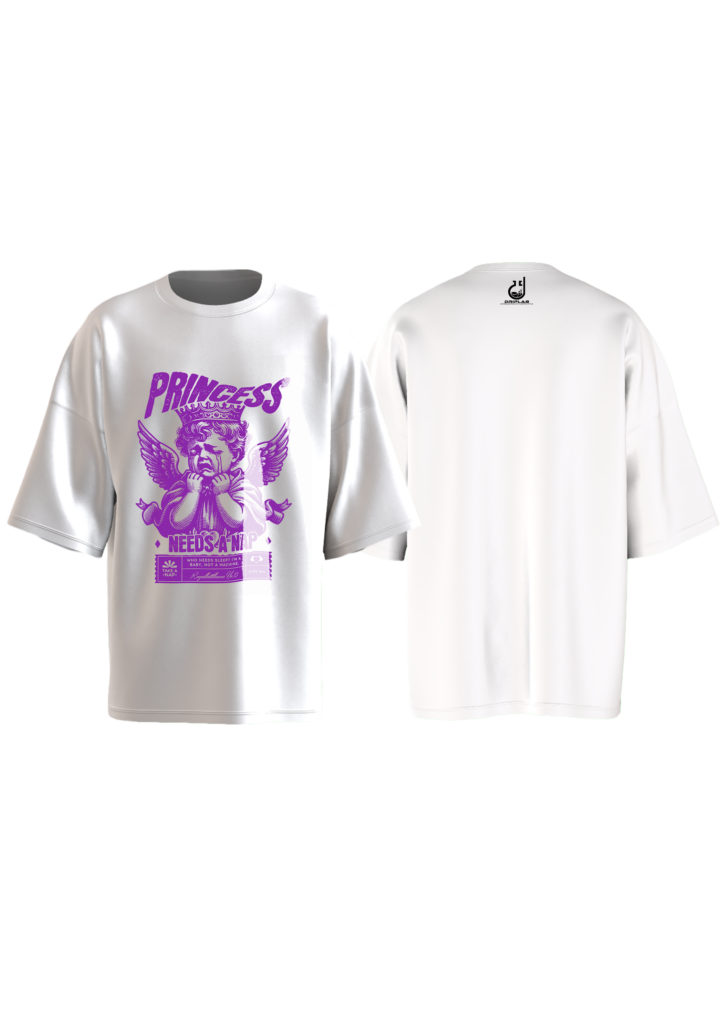 Princess Needs a Nap Oversized T-shirt