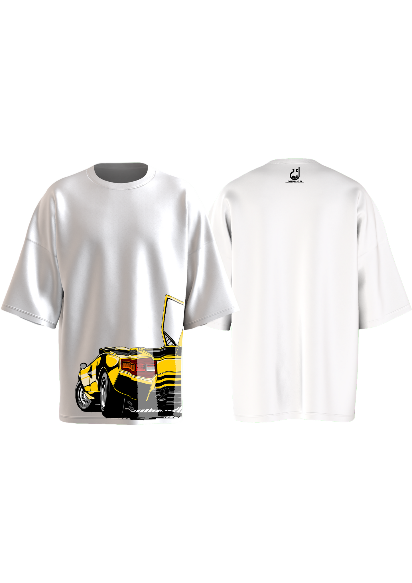 Retro Raging Bull – Countach Spirit Oversized T-shirt