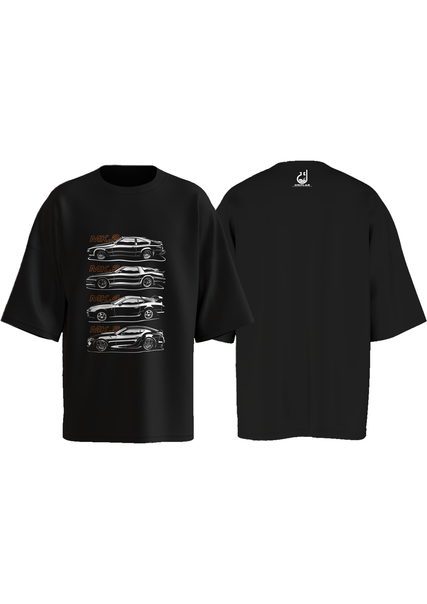 Toyota Supra MK Series Oversized T-shirt