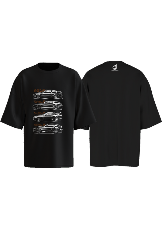 Toyota Supra MK Series Oversized T-shirt
