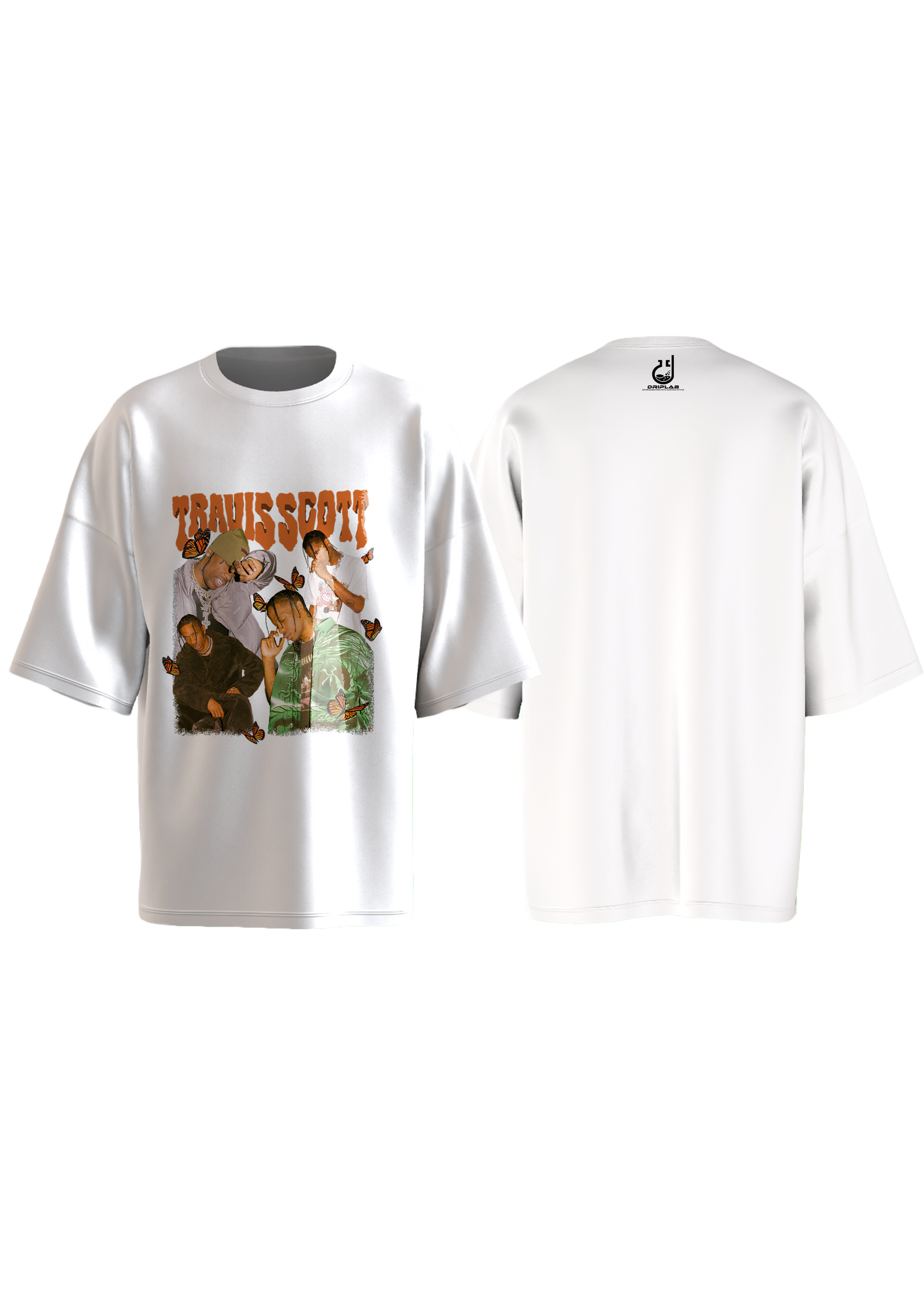 Travis Scott Butterfly Oversized T-shirt